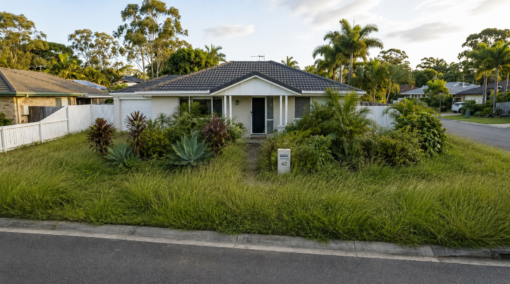 Property before clean-up